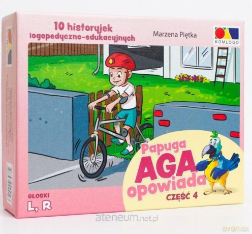 Historyjki obrazkowe. Papuga Aga opowiada cz. 4 [KSIĄŻKA]