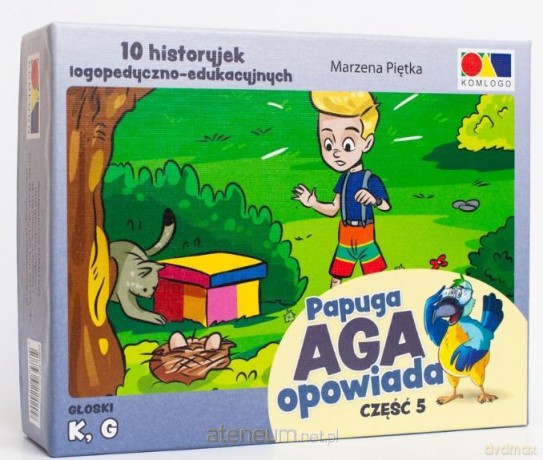 Historyjki obrazkowe. Papuga Aga opowiada cz. 5 [KSIĄŻKA]