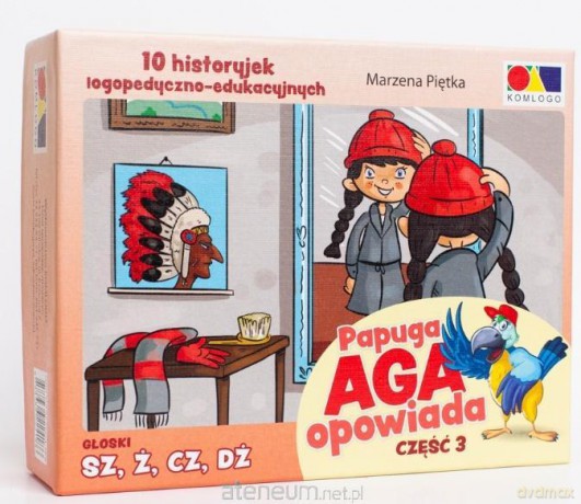 Historyjki obrazkowe. Papuga Aga opowiada cz.3 [KSIĄŻKA]