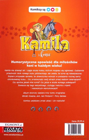 Kamila i Konie. Miłość Oceana (Tom 1) [KOMIKS]