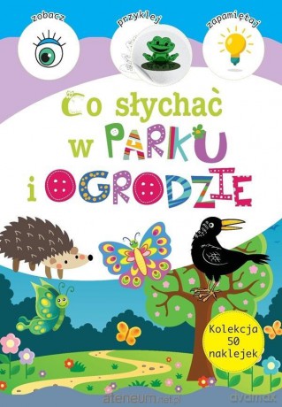 Kolekcja 50 naklejek. Co słychać w parku [KSIĄŻKA]