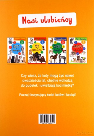 Kolekcja 50 naklejek. Koty i kocięta [KSIĄŻKA]