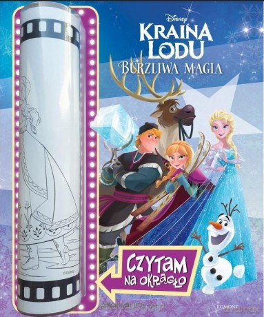 Kraina Lodu. Burzliwa magia. Czytam na okrągło [KSIĄŻKA]