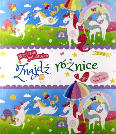 Magiczne jednorożce. Znajdź różnice [KSIĄŻKA]
