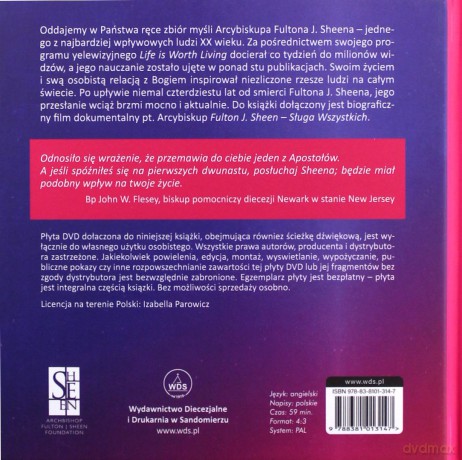 Myśli na każdy dzień - Fulton J. Sheen [KSIĄŻKA]