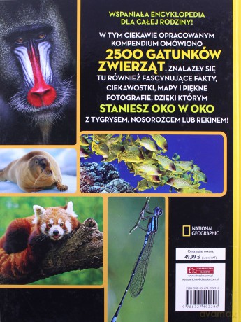 National Geographic. Encyklopedia zwierzęta - Lucy Spelman [KSIĄŻKA]