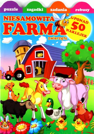 Niesamowita farma. Naklejki i zabawy [KSIĄŻKA]