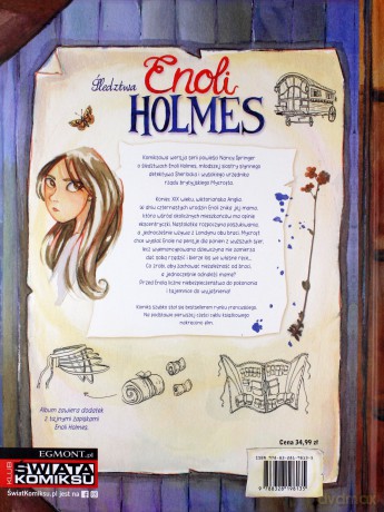 Śledztwa Enoli Holmes. Sprawa dwóch zaginięć (Tom 1) [KOMIKS]