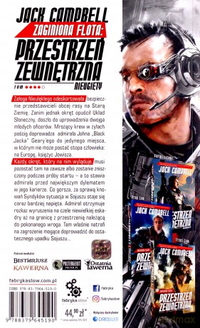 Zaginiona flota (Tom 4) Przestrzeń zewn. Nieugięty - Jack Campbell [KSIĄŻKA]