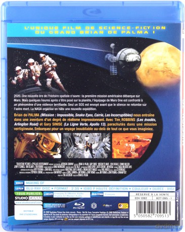 Mission to Mars (Misja na Marsa) [Blu-Ray]
