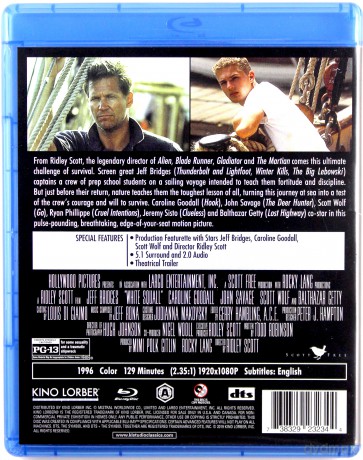 White Squall (Sztorm) [Blu-Ray]