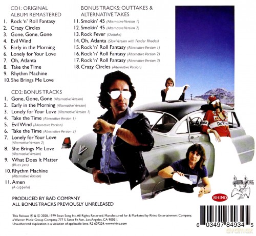 Bad Company: Desolation Angels (40th Anniversary) [2CD]