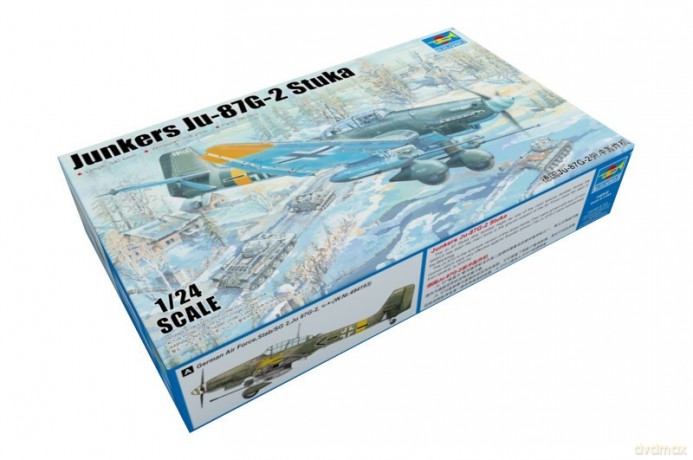 Model plastikowy Ju-87G-2