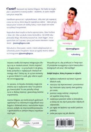 W to mi graj! 97 gier, dzięki którym wygrasz w życie towarzyskie - Joanna Glogaza [KSIĄŻKA]