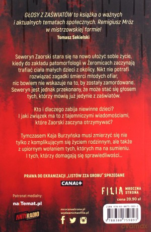 Głosy z zaświatów - Remigiusz Mróz [KSIĄŻKA]