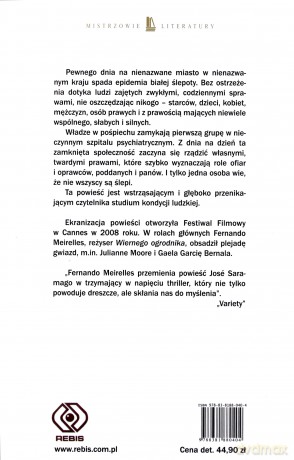 Miasto ślepców - Jose Saramago [KSIĄŻKA]