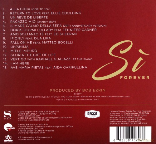 Andrea Bocelli: Si Forever (The Diamond Edition) (PL) [CD]