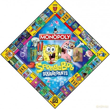 Monopoly Spongebob [GRA PLANSZOWA]