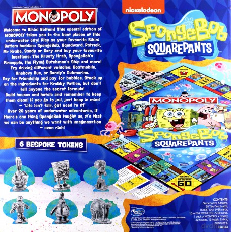 Monopoly Spongebob [GRA PLANSZOWA]