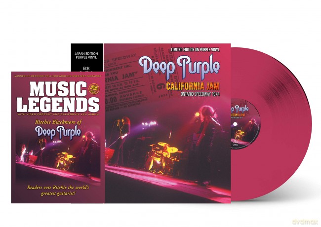 Deep Purple: California Jam (Purple) (Magazine Edition) [Winyl]