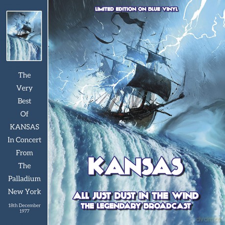 Kansas: All Just Dust In The Wind (Blue) [Winyl]