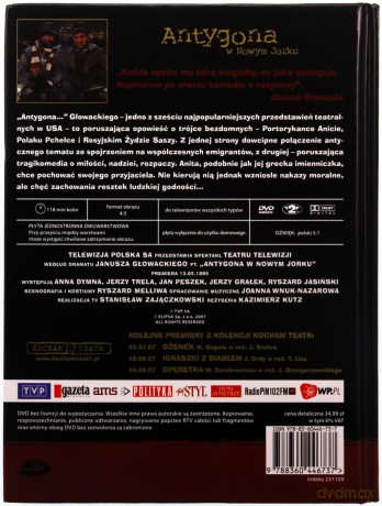 Teatr TVP: Antygona w Nowym Jorku [książka]+[DVD]
