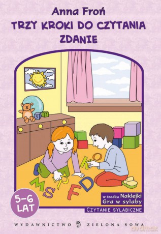 Trzy Kroki Do Czytania: Zdanie 5-6 Lat - Anna Froń [KSIĄŻKA]