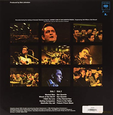 Johnny Cash: At San Quentin (The Complete 1969 Concert) [Winyl]