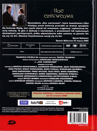 Teatr TVP: Noc czerwcowa [książka]+[DVD]