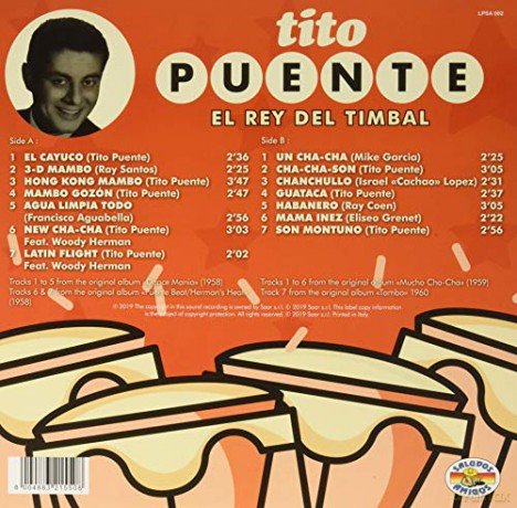 Tito Puente: El Rey Del Timbal [Winyl]