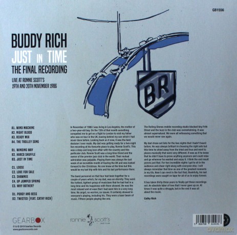 Buddy Rich: Just In Time - The Final Recor [Winyl]