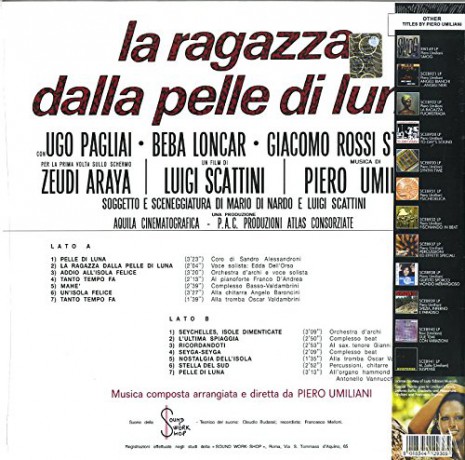 Piero Umiliani: La Ragazza Dalla Pelle Di Luna - Ost [2xWinyl]