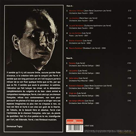 Leo Ferre: Les Grandes Chansons [Winyl]