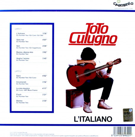 Toto Cutugno: L'Italiano [Winyl]