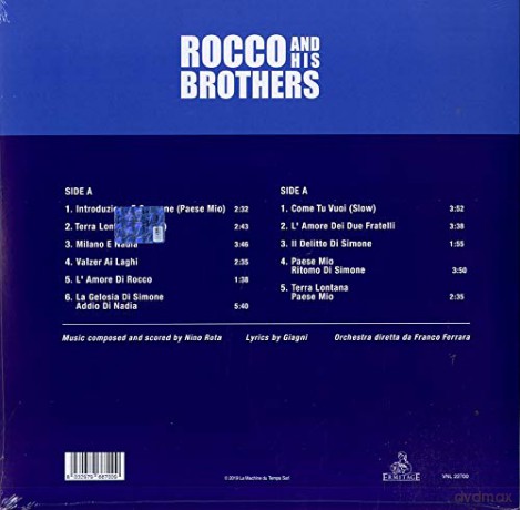 Nino Rota: Nino Rota - Rocco And His Brothers (RSD 2019) [Winyl]