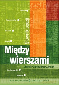 Między Wierszami Słownik Poezji Szkoła Ponadgimnazjalna - Artur Dzigański [KSIĄŻKA]