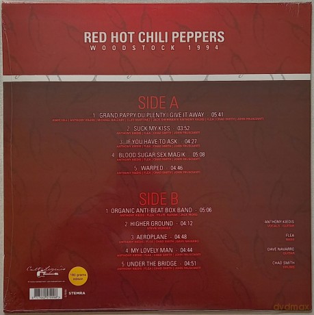 Red Hot Chili Peppers: Red Hot Chilli Peppers - Best Of Woodstock 1994 [Winyl]