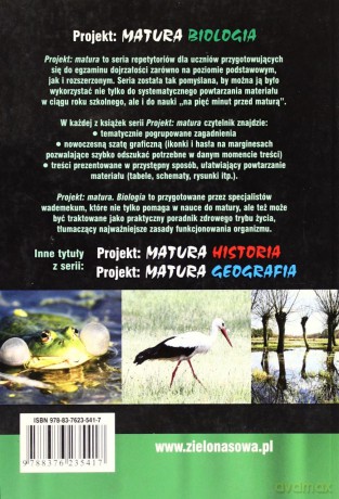 Projekt Matura.Biologia - Marzena Popielarska [KSIĄŻKA]