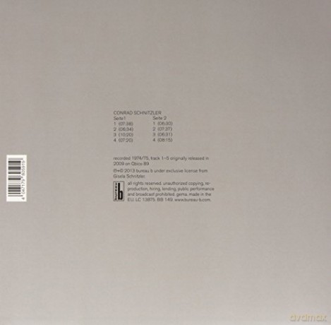 Conrad Schnitzler: Silver [Winyl]