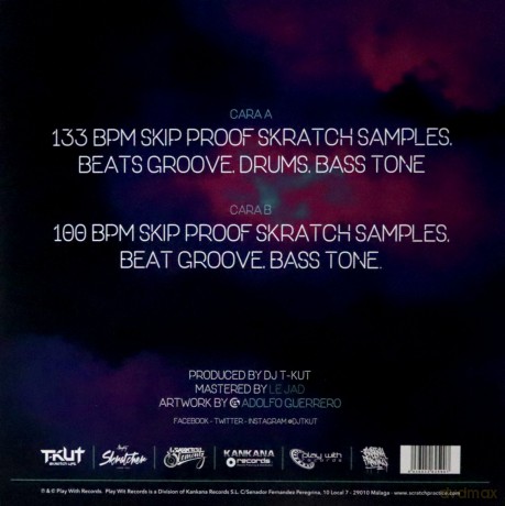 Dj T-Kut: Skratch Practice Vol. 2 [Winyl]