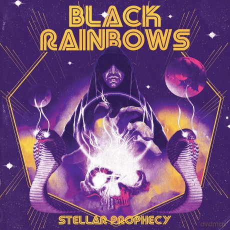 Black Rainbows: Stellar Prophecy (Red Background Splatter) [Winyl]