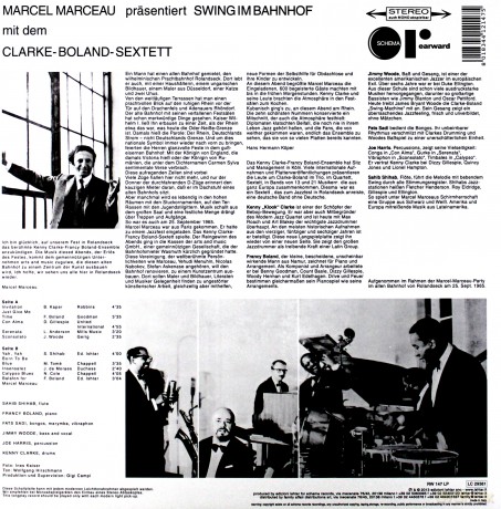 Kenny Clarke Francy Boland Sextet: Swing Im Bahnhof [2xWinyl]