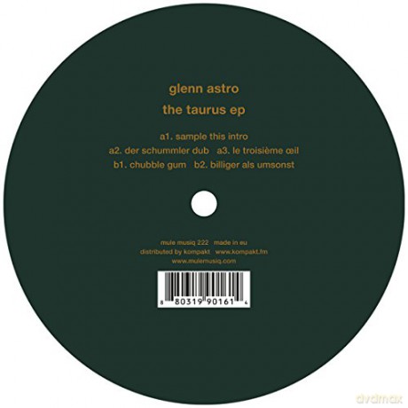 Glenn Astro: The Taurus Ep [Winyl]