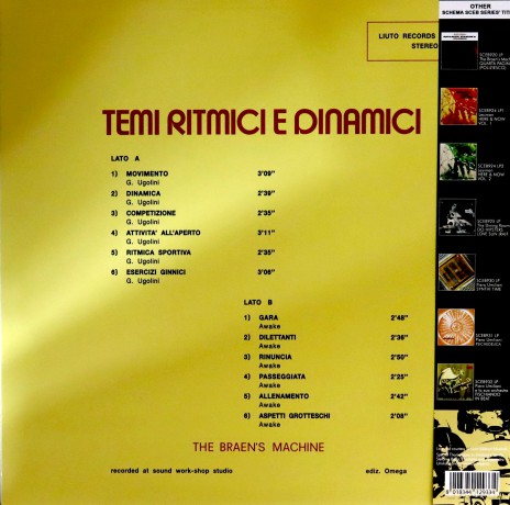 The Braen's Machine: Temi Ritmici E Dinamici [2xWinyl]