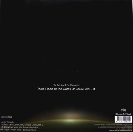 Klaus Schulze: The Dark Side Of The Moog Vol 4 (Three Pipers At The Gates Of Dawn) [Winyl]