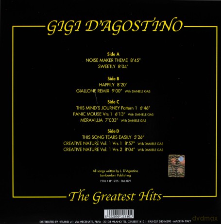 Gigi D'Agostino: The Greatest Hits [2xWinyl]