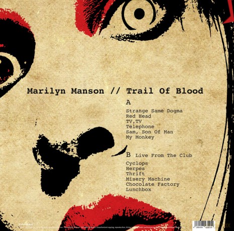 Marilyn Manson: Trail Of Blood/180 Gr [Winyl]