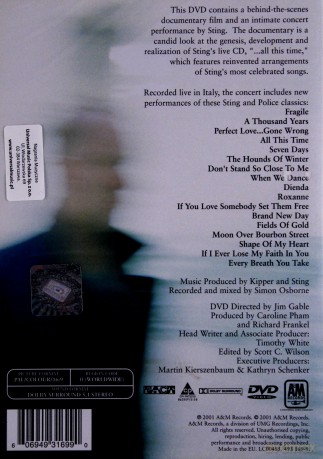 Sting: All This Time [DVD]