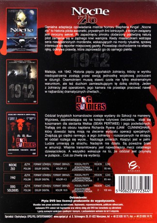 Horrory: Nocne zło / 1942 / Dog Soldiers [BOX] [3DVD]