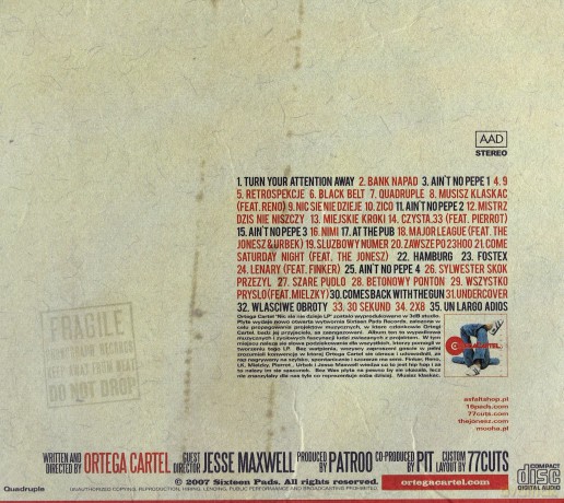 Ortega Cartel: Nic się nie dzieje (digipack) [CD]